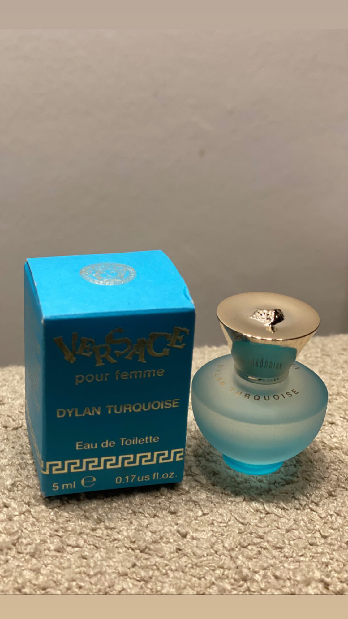 Miniature dylan turquoise versace